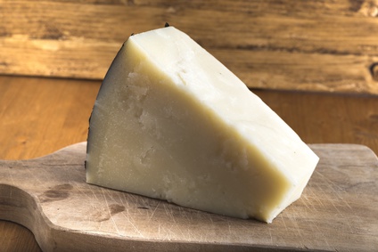 pecorino romano cheese made from sheep’s milk, Italian typical product
