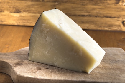 pecorino romano cheese made from sheep's milk, Italian typical product